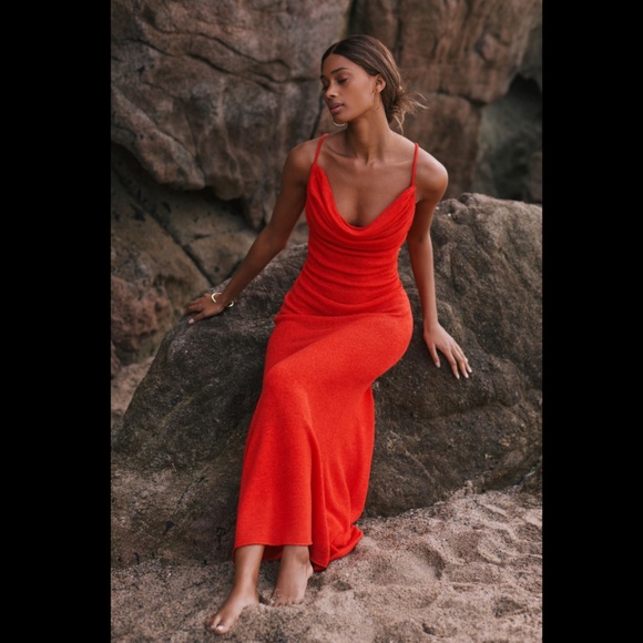 Anthropologie Sunday in Brooklyn Sleeveless Knit Midi Dress - Picture 1 of 3